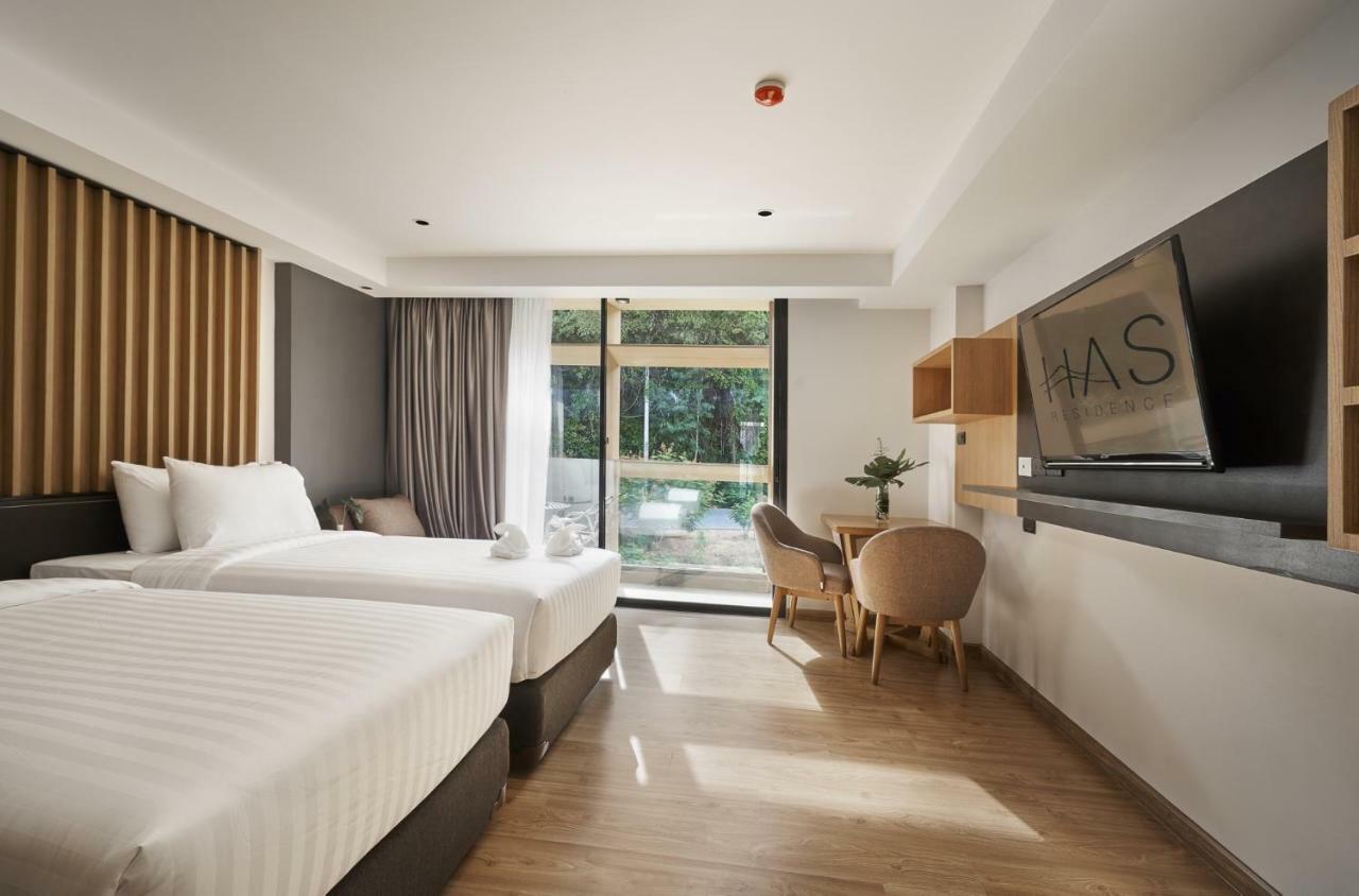 Has Pattaya Hotel Bagian luar foto