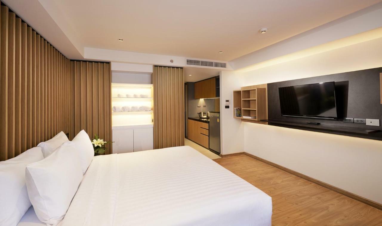 Has Pattaya Hotel Bagian luar foto